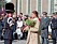 Kronprinsessan Victorias namnsdagsfirande på Stockholms slott den 12 mars 1996.