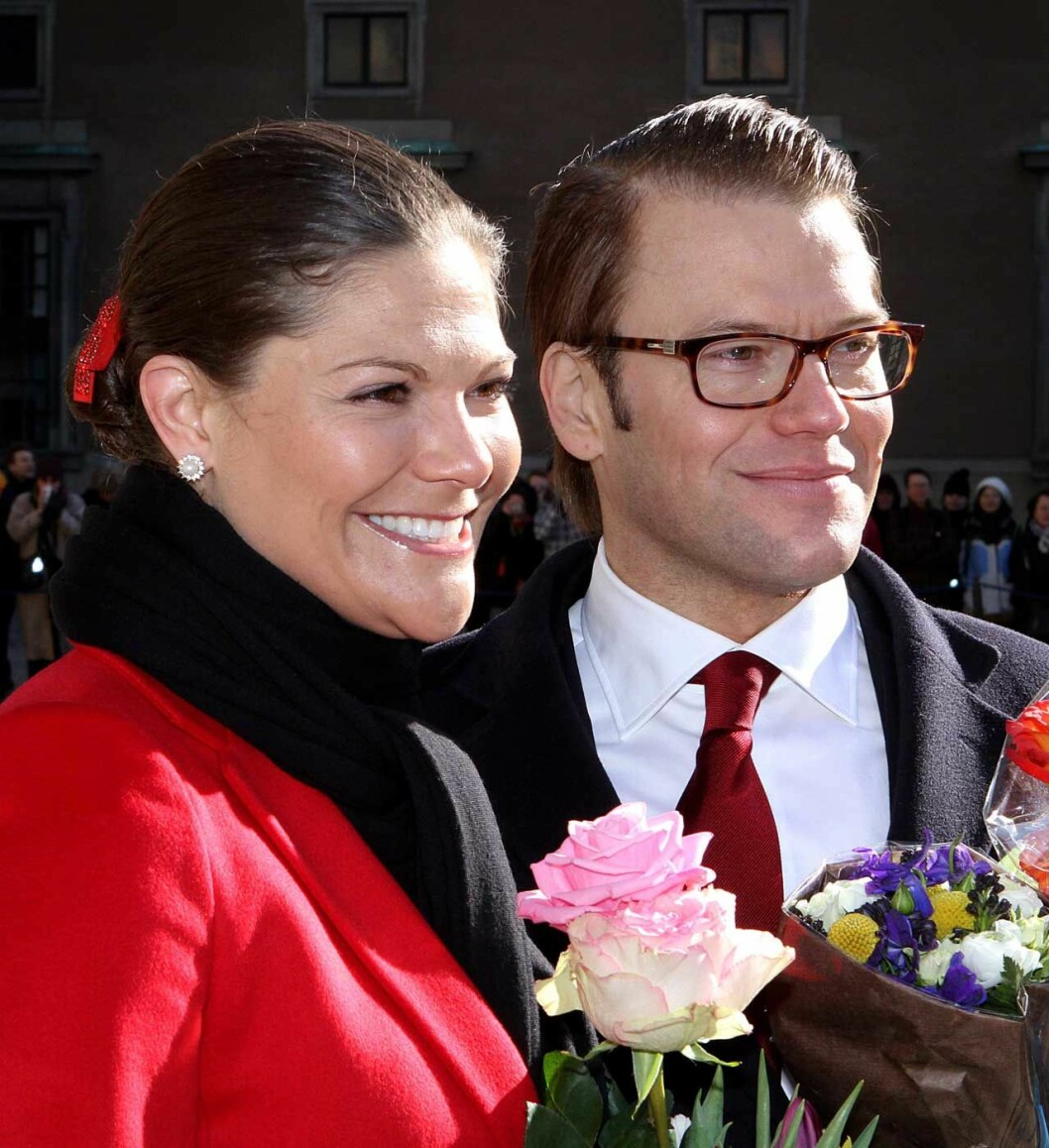 Sitt vackra namn har kronprinsessan fått efter sin farfars farmor drottning Victoria. Kronprinsessan Victoria vid namnsdagsfirandet på Stockholms slott. Sitt namn har hon fått efter sin farfars farmor drottning Victoria.