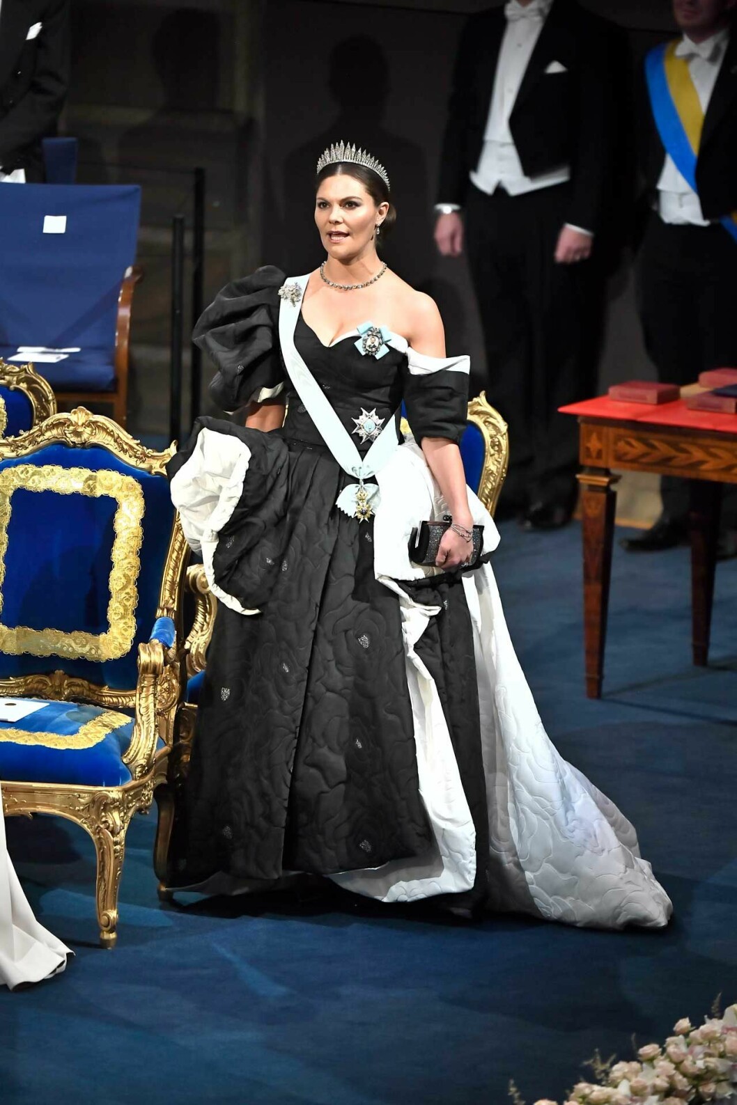 Kronprinsessan Victorias Nobelklänning 2019