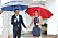 Daniel och Victoria strålade ikapp trots det regn som öste ner under 2011 års firande. 