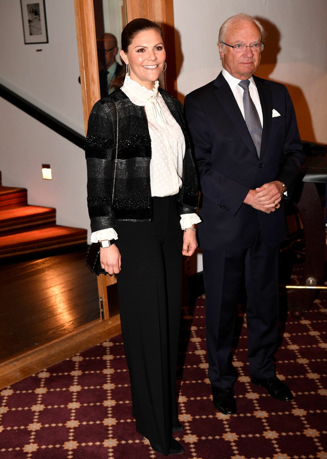 Victoria och kungen i Sälen.