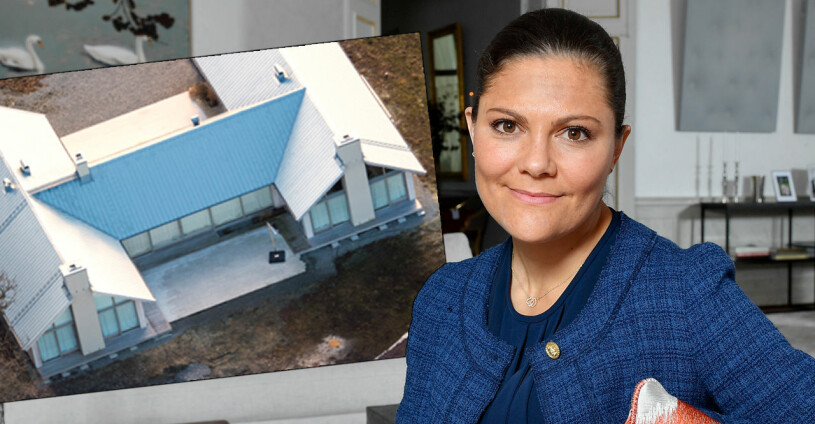 Kronprinsessan Victorias sommarhem, 328 kvadratmeter stora Villa Skönvik som stod klart 2013. Kronprinsessan Victoria Villa Skönvik