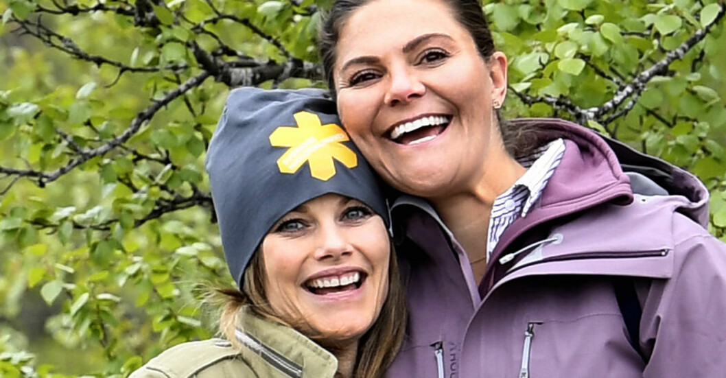 Sofia och Victoria – svägerskor, men också nära vänner. Victoriadagen 2020 - Kronprinsessan Victoria och prinsessan Sofia
