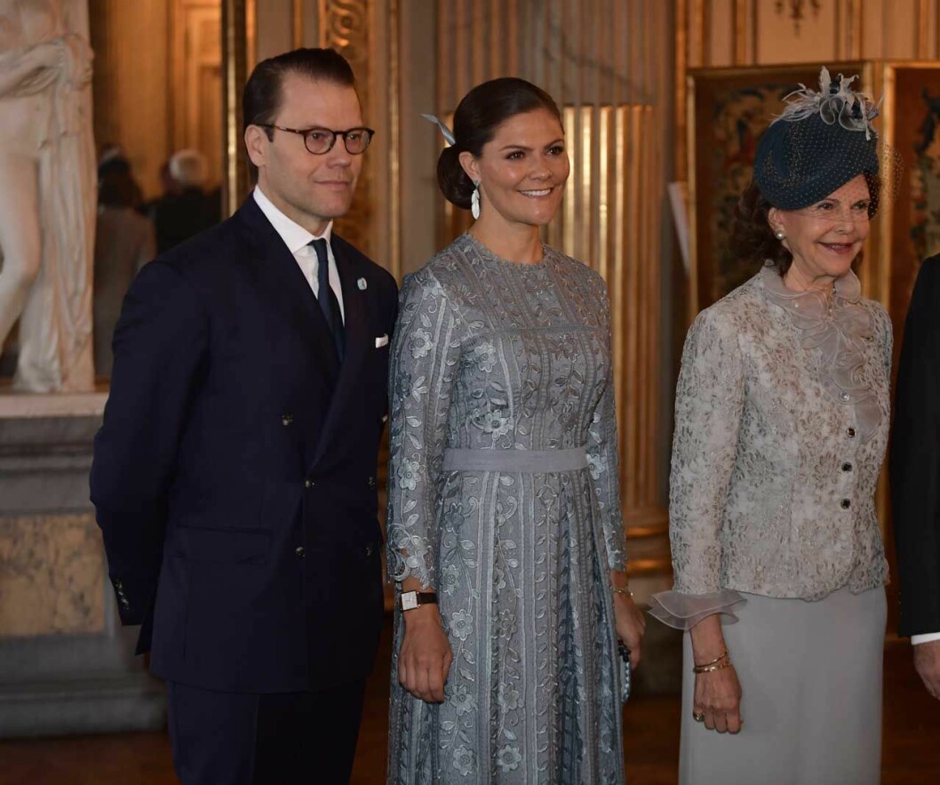 Kronprinsessan Victoria och prins Daniel finns med under statsbesöket. Kronprinsessan Victoria och prins Daniel finns med under statsbesöket.