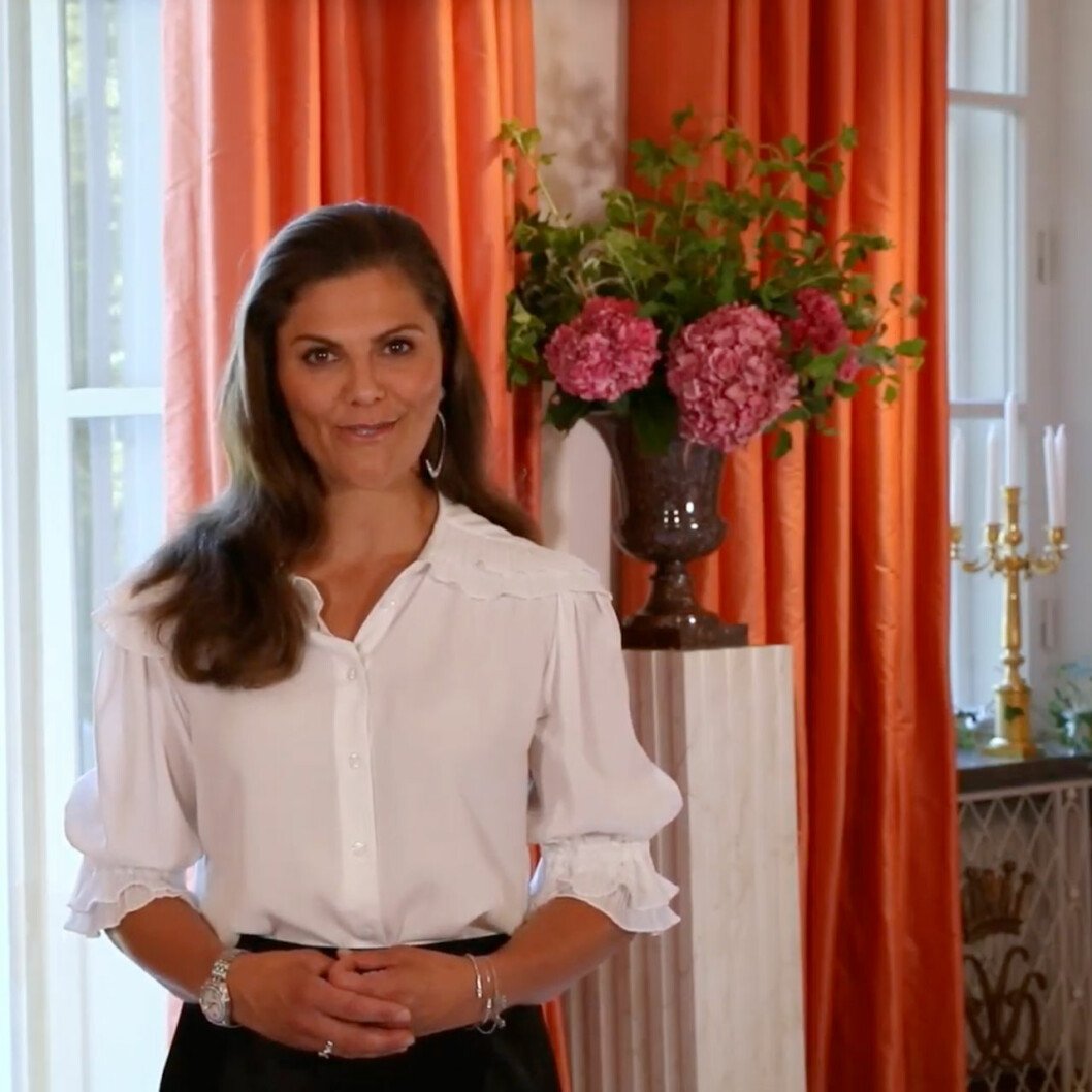 Kronprinsessan Victoria inviger Stockholm Fashion Week 2020