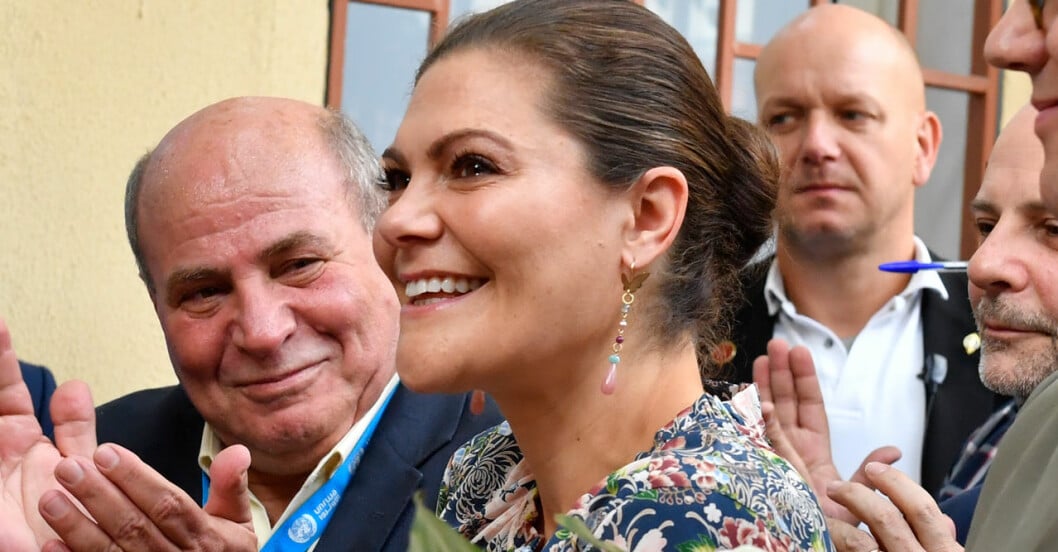 Till slut blev det för mycket för Victoria. Kronprinsessan Victoria