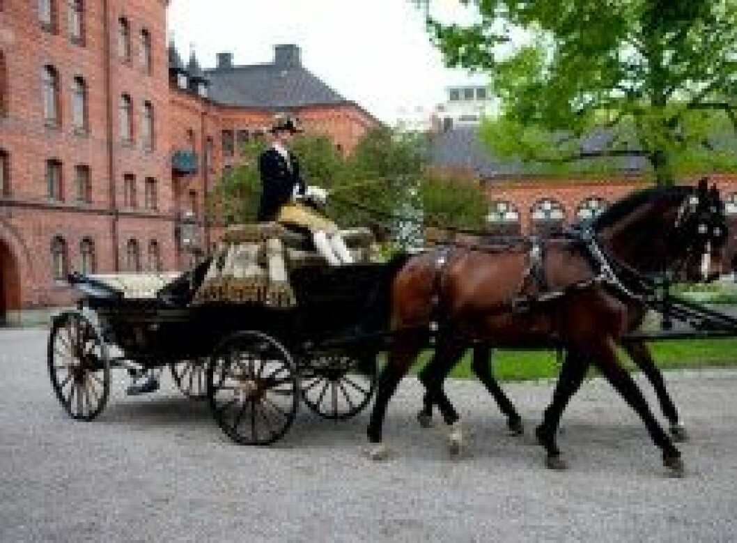 Öppen eller täckt vagn för kronprinsessan Victoria och prins Daniel? Vädret får bestämma. Öppen eller täckt vagn för kronprinsessan Victoria och prins Daniel? Vädret får bestämma.