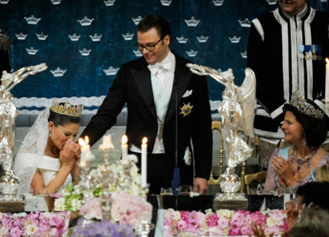 Kronprinsessan Victoria var riktigt rörd av sin prins tal.