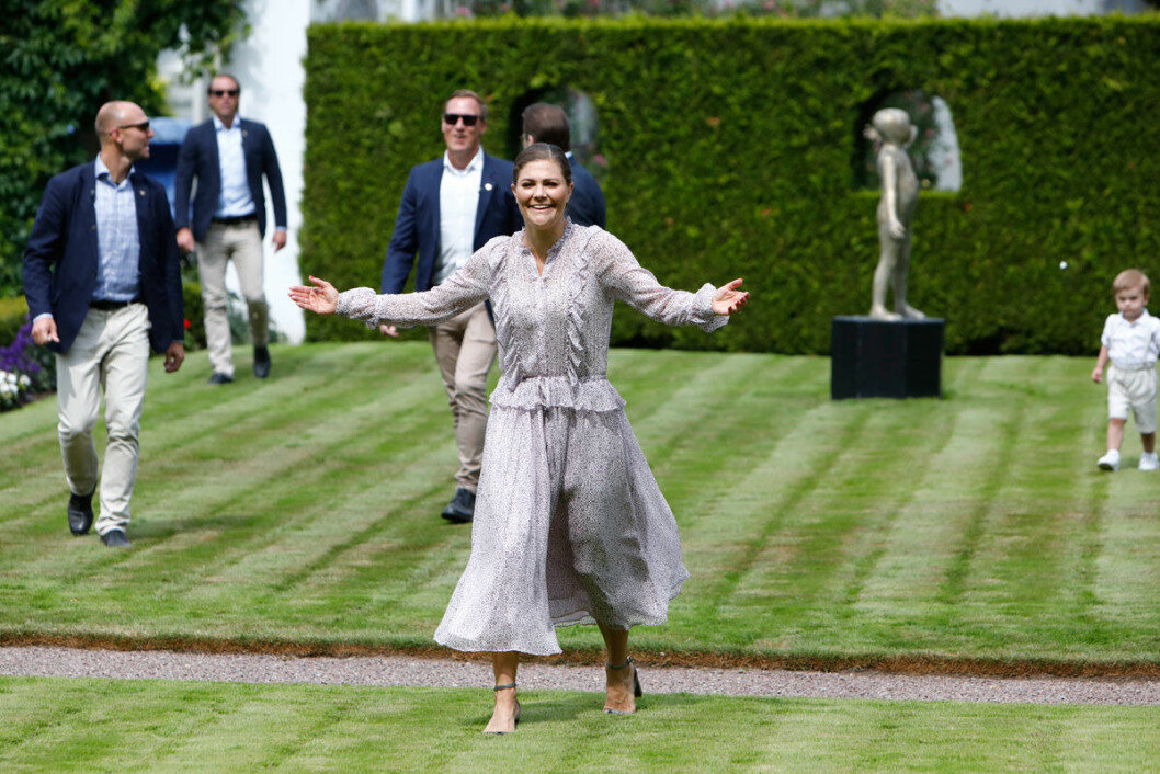 Kronprinsessan Victoria 2018 – under firandet på Solliden. Kronprinsessan Victoria 2018