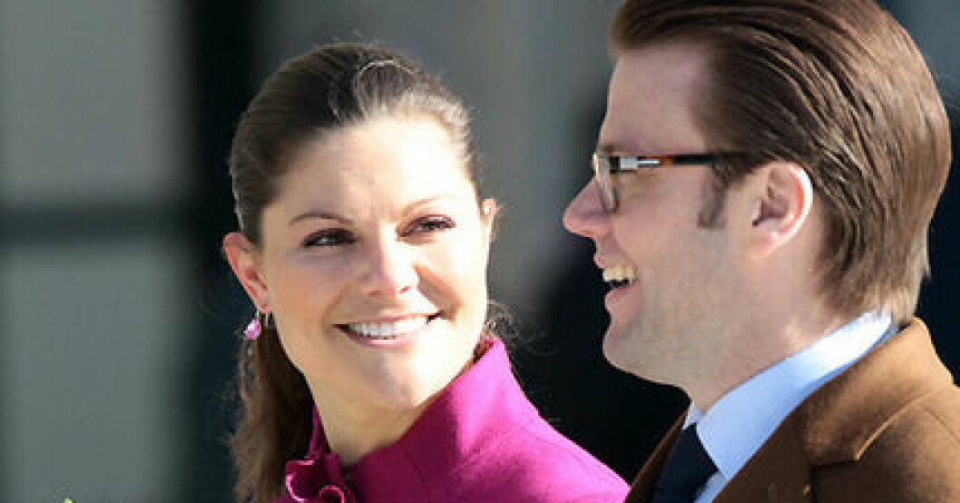 Kronprinsessan Victoria och Daniel är bra på kärlekssymboler... Kronprinsessan Victoria och Daniel är bra på kärlekssymboler...