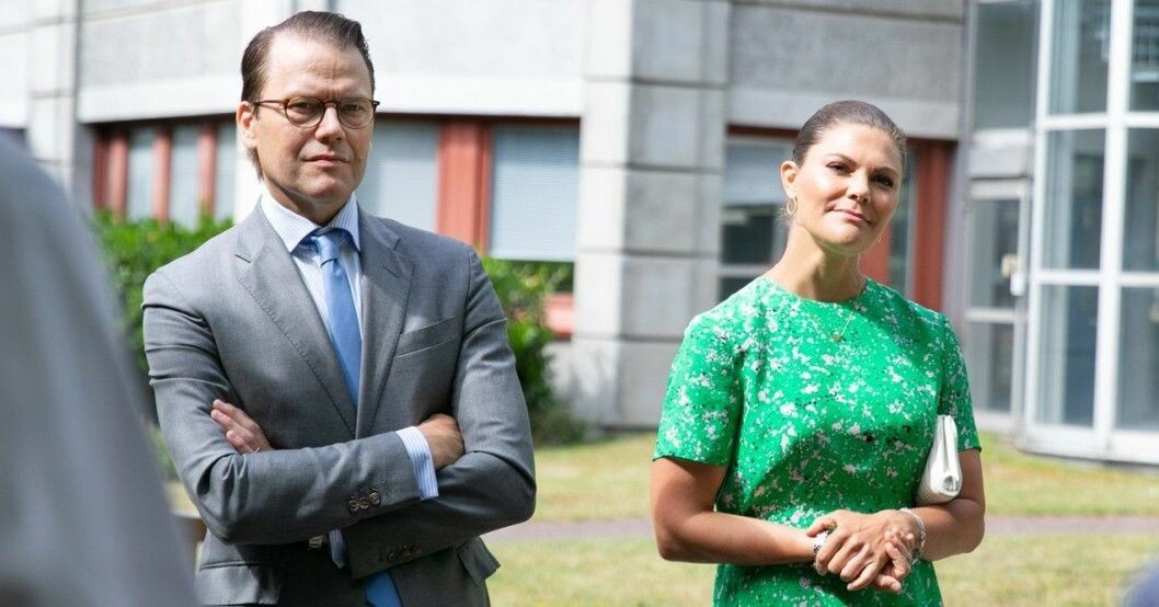 Kronprinsessan Victoria och prins Daniel var sjuka i covid-19