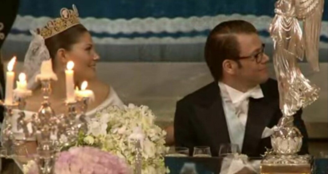 Kronprinsessparet blev rörda av Olle Westlings ord. victoria och daniel svt
