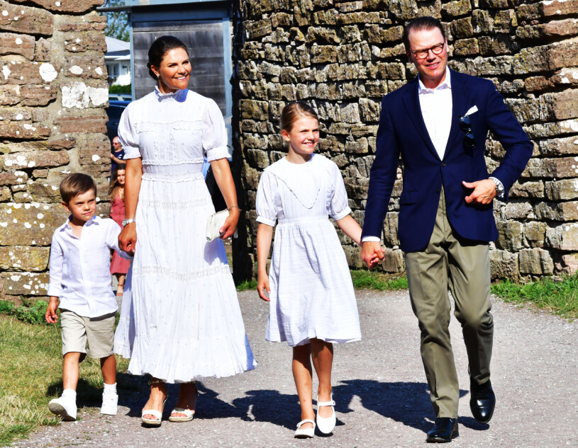 Prinsessan Estelle i mamma Victorias 35 år gamla klänning!