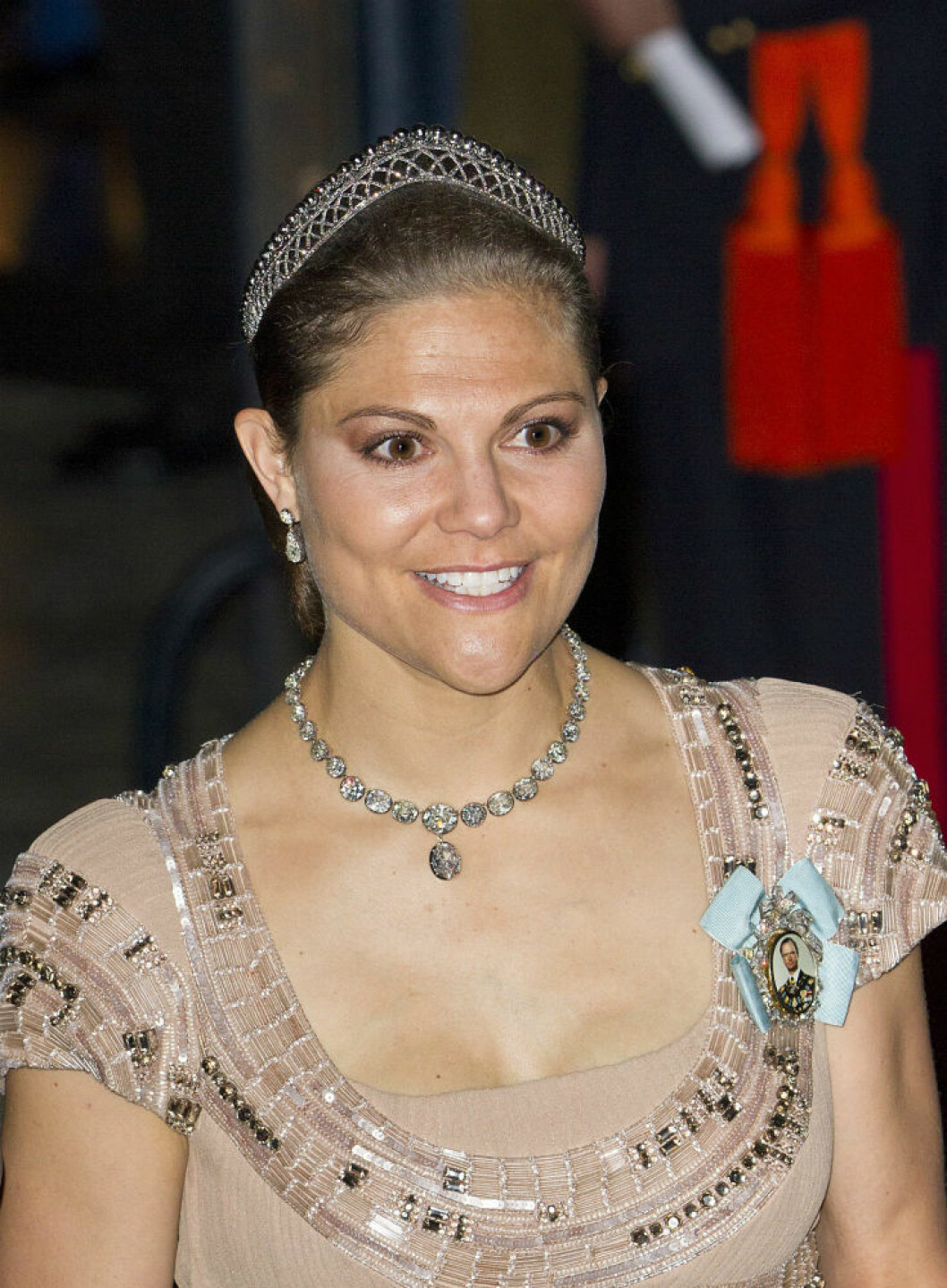 Victoria i Lilla ståldiademet. Kronprinsessan Victoria