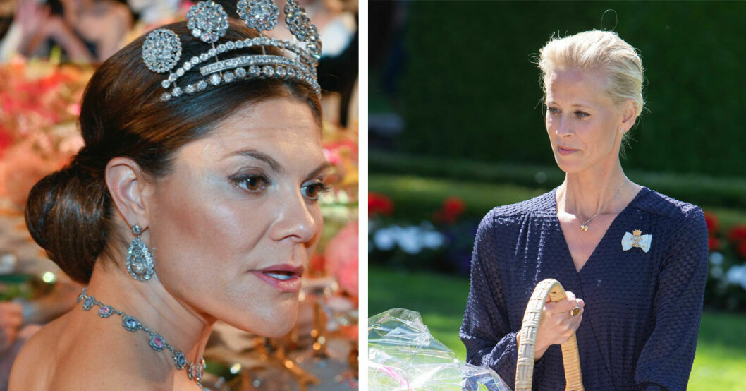 Karolin lämnade sitt jobb på hovet. Kronprinsessan Victoria och Karolin A. Johansson
