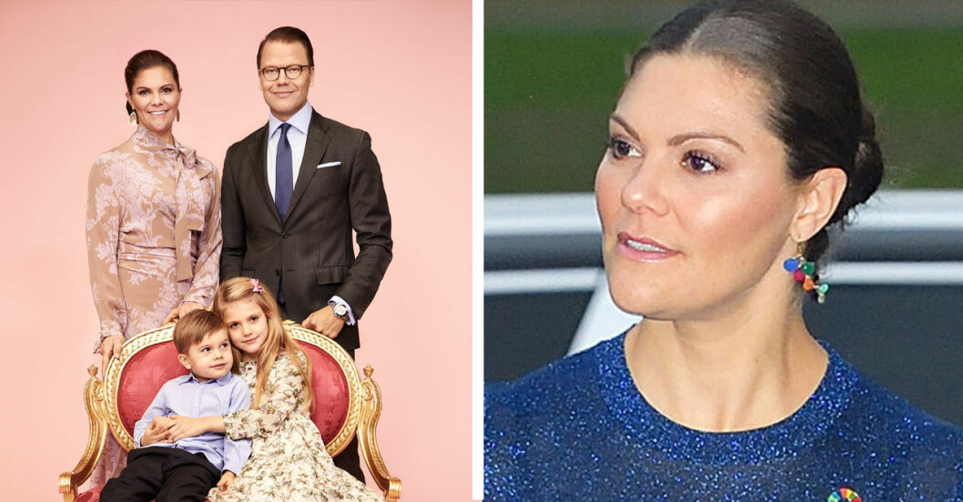 Victoria och hennes fina familj. Victoria och hennes fina familj.