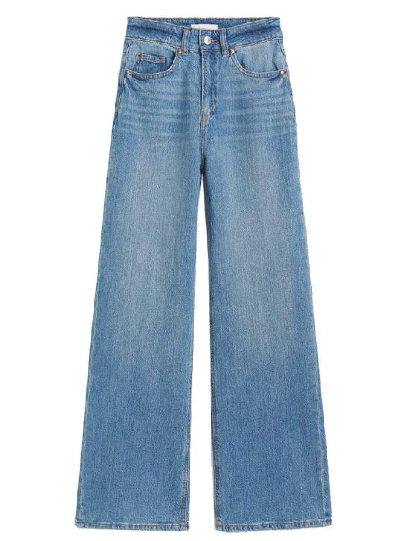 vida jeans med hög midja för dam från H&amp;M