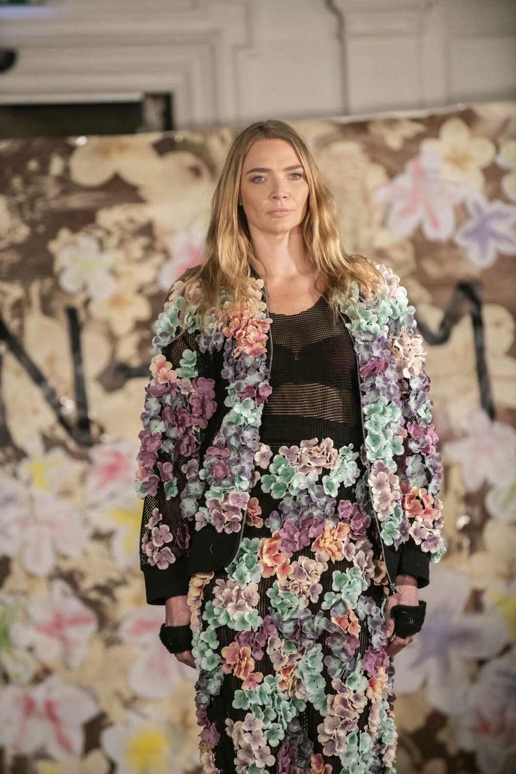 En av Vin + Omis kreationer som visades upp på London Fashion Week i februari. En av Vin + Omis kreationer
