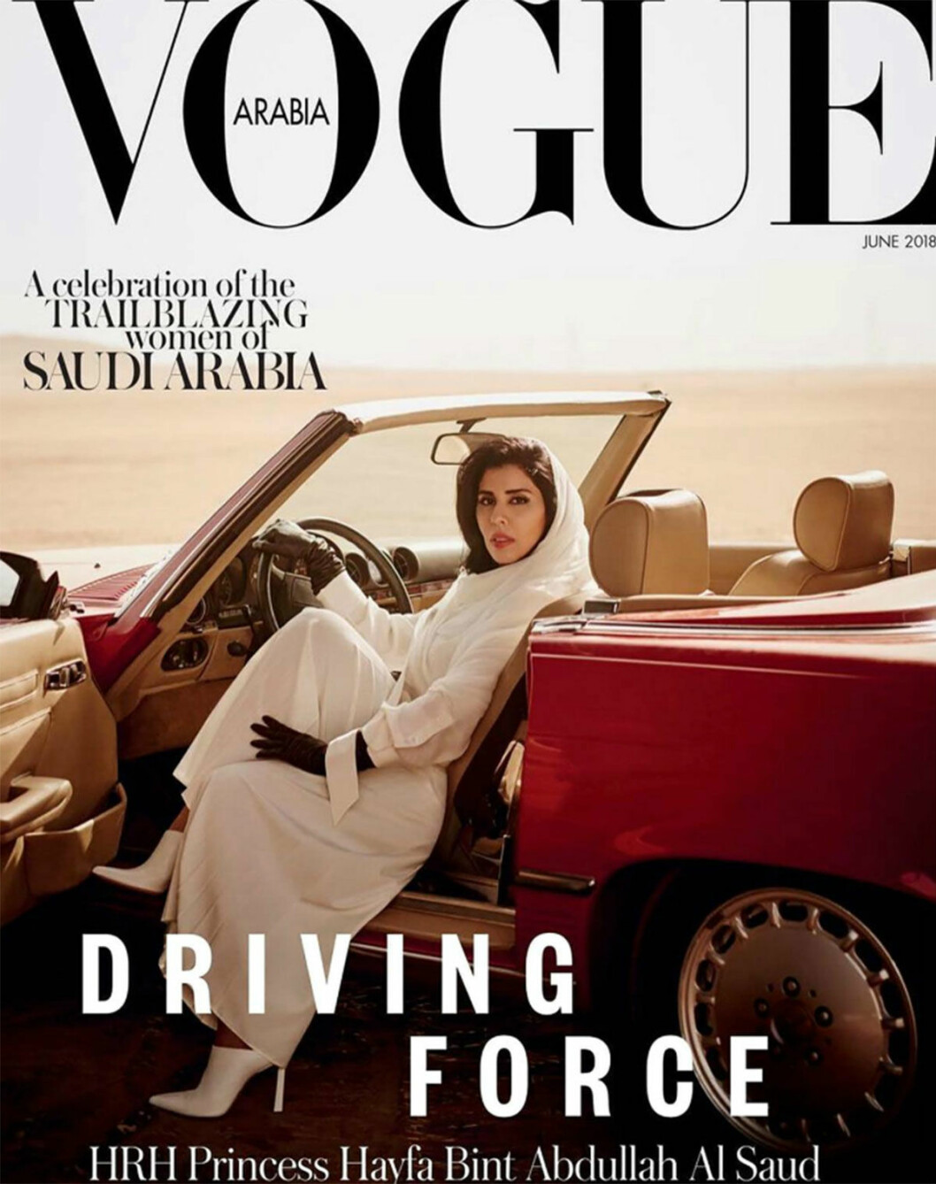 VOUGE cover photo.