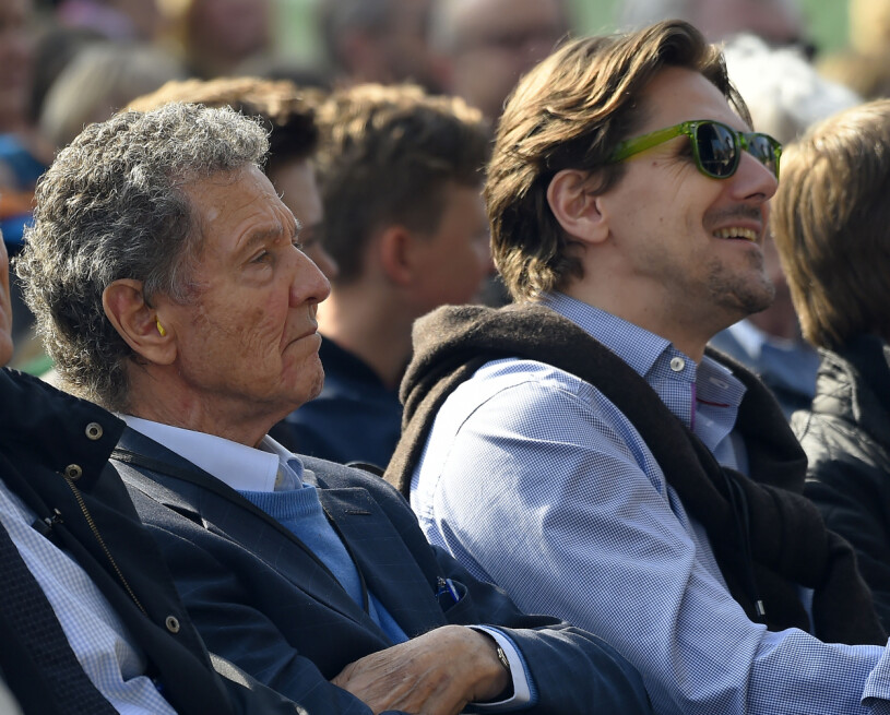 Walther Sommerlath och sonen Patrick Sommerlath på Childhood-dagen på Gröna Lund i Stockholm 2016.