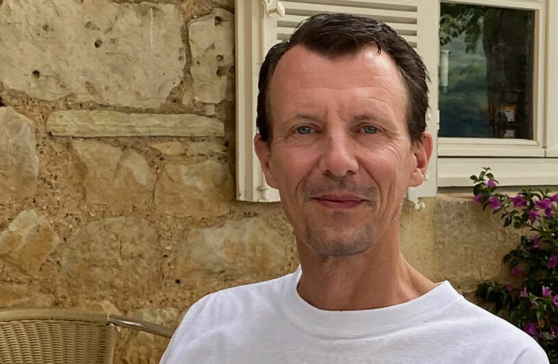 Prins Joachim, två veckor efter stroken. Prins Joachim efter stroken