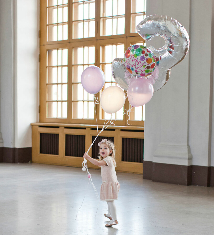 Leonore på treårsdagen 2017. Prinsessan Leonore 3 år