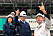 Kungen inspekterar OS-arenor i Japan