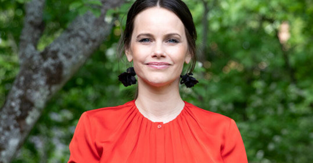 Prinsessan Sofia var strålande vacker i sin blus! Prinsessan Sofia