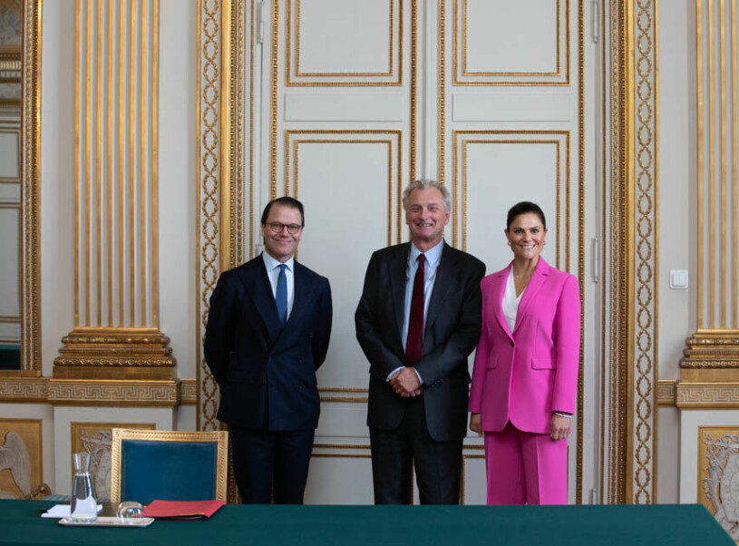 Kronprinsessan och prins Daniel hade möte om Nato-processen – och Victoria lyste i sin rosa kostym!