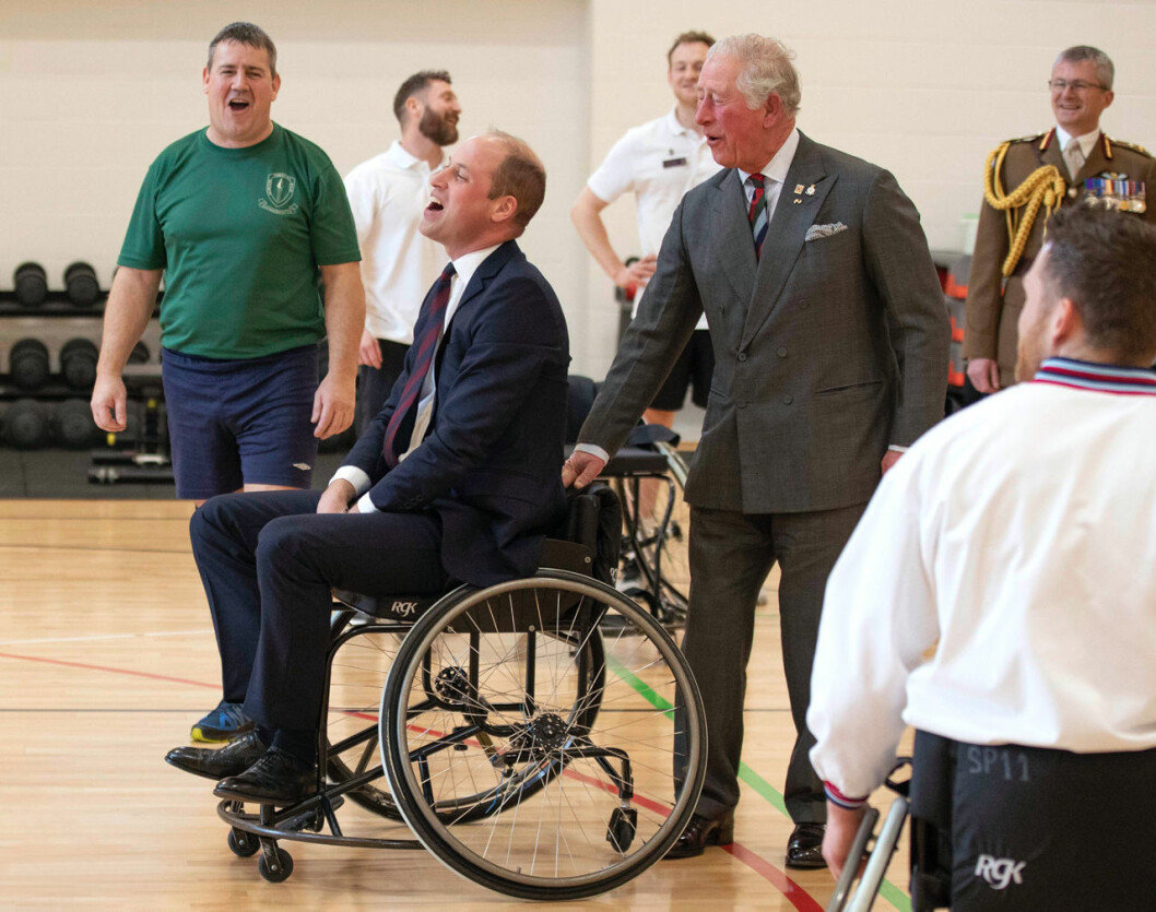 Prins William och pappa prins Charles. Prins William och pappa prins Charles.