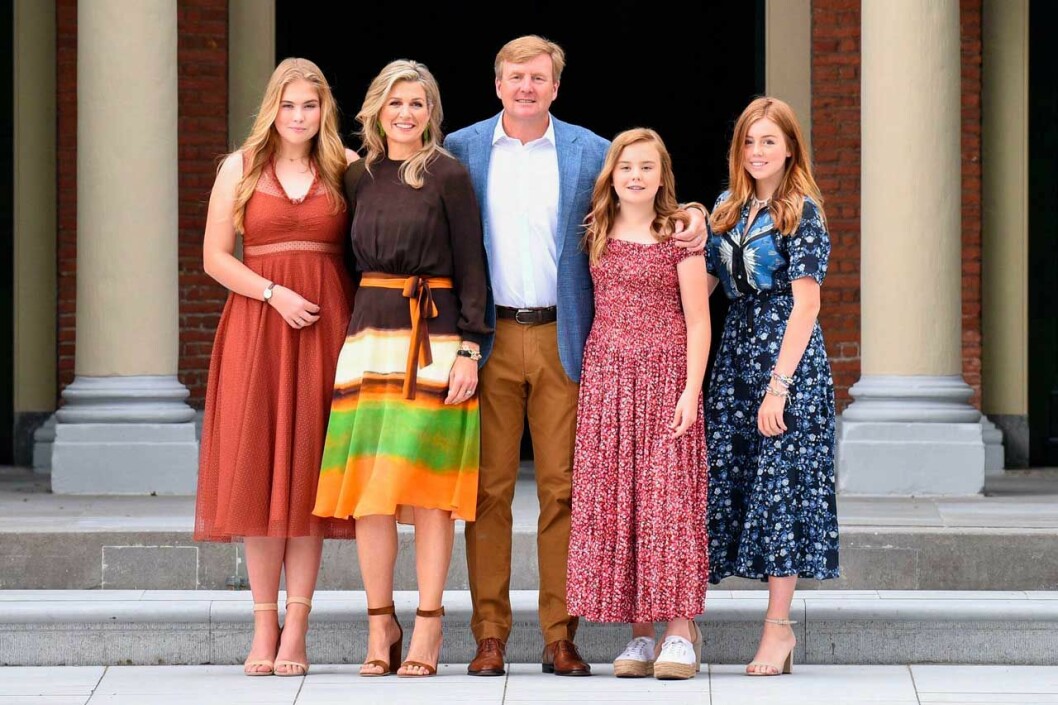 Willem-Alexander Maxima barnen tt