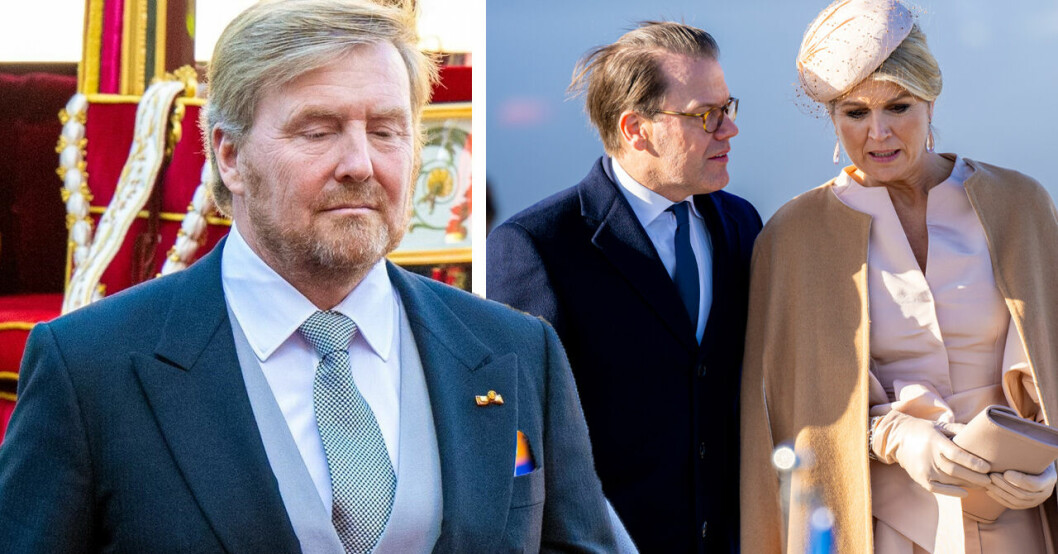 Willem-Alexander, prins Daniel och drottning