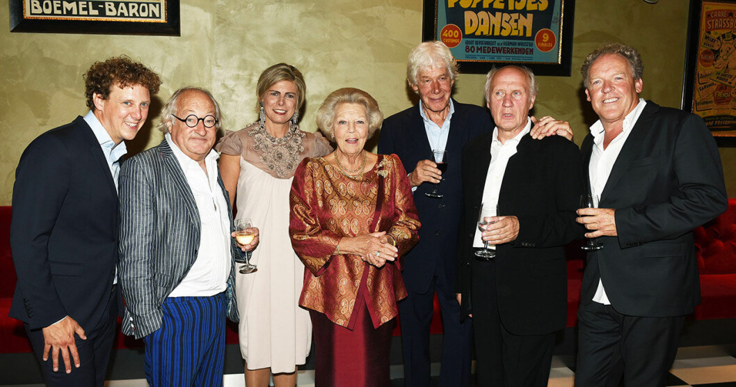 Drottning Beatrix och och prinsessan Laurentien
