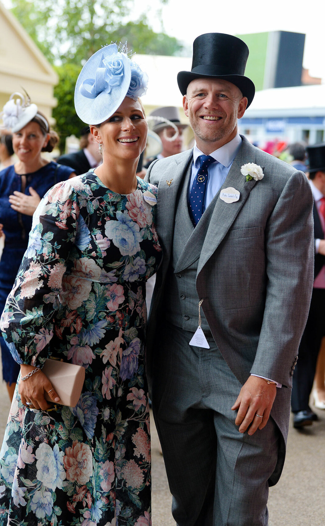 Mike och Zara Tindall på Royal Ascot 2019. Mike och Zara Tindall på Royal Ascot 2019.