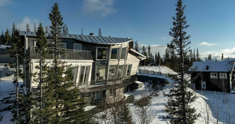 Zlatans och Helenas hus i åre. Foto: Bjursfors/Andreas Ljungqvist