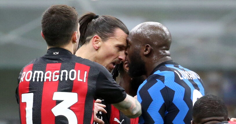 Det var ett obehagligt bråk mellan Zlatan och Romelu Lukaku. Zlatan Ibrahimovic och Romelu Lukaku