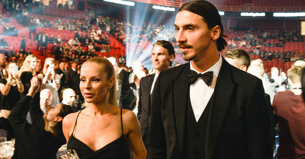 Zlatan Ibrahimovic och Helena Seger.