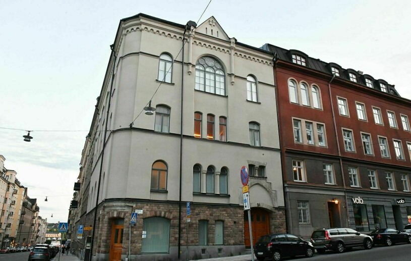 Zlatans hus på Östermalm. Zlatans hus!