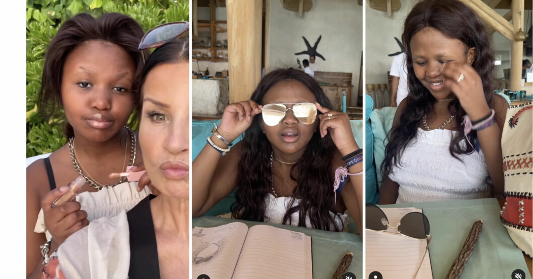 Carolas dotter Zoe börjar bli stor! Foto: Instagram/carolaofficiell Zoe Häggkvist med mamma Carola Häggkvist
